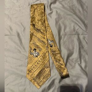 Men’s Declaration of Independence Tie